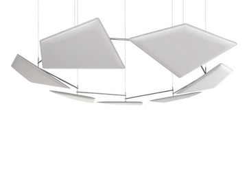 FLAP CHAIN - Trevira® CS hanging acoustic panel by Caimi Brevetti - view 2